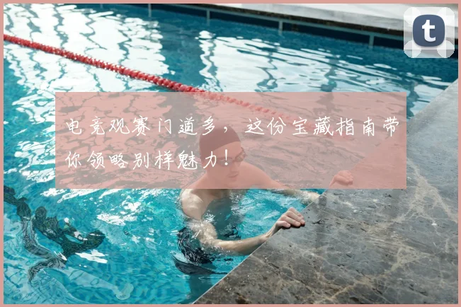 电竞观赛门道多,这份宝藏指南带你领略别样魅力!